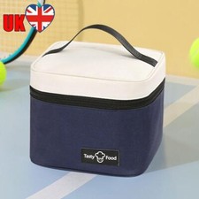 Usado, Lancheira térmica portátil isolada Bento Box Bag para piquenique no escritório (azul) comprar usado  Enviando para Brazil