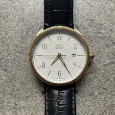 Relógio masculino Wenger suíço militar terragrafo couro 01.9041.215C 42mm estojo B-D comprar usado  Enviando para Brazil