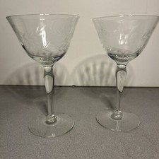 Vintage etched wine for sale  Brooksville