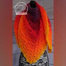 Handmade crochet ombre for sale  UK