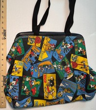 Antiga Bolsa de Parques Walt Disney World Mickey Mouse Desenho Animado Quadrinhos Espanha China Inglaterra comprar usado  Enviando para Brazil