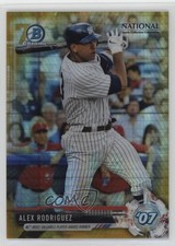 Refrator de prisma dourado cromado Bowman Convenção Nacional 2017 /50 Alex Rodriguez comprar usado Refrator de prisma dourado cromado Bowman Convenção Nacional 2017 /50 Alex Rodriguez comprar usado  Enviando para Brazil