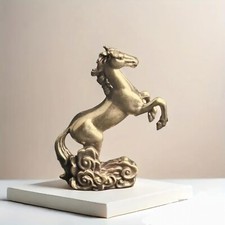 Estatueta de cavalo em miniatura, latão. Ornamento de mesa comprar usado  Enviando para Brazil