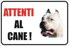 Cartello attenti cane usato  Roma