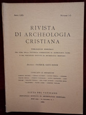 Rivista archeologia cristiana usato  Roma