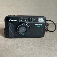 Câmera Canon Sure Shot Max Date 35mm Point Shoot 38mm f/3.5 Lente Funciona FRETE GRÁTIS comprar usado  Enviando para Brazil