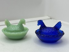 Pair jadeite cobalt for sale  Horse Cave