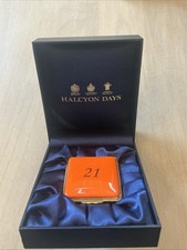 Halcyon days orange for sale  LONDON