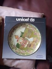 Piatto unicef villeroy usato  Roma