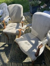 Pair arm chairs for sale  NORTHWICH