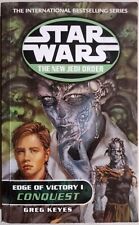 STAR WARS New Jedi Order Edge of Victory 1 Conquest Greg Keyes Lucas Arrow 2001 comprar usado  Enviando para Brazil