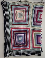 Multicoloured hand crochet for sale  UK