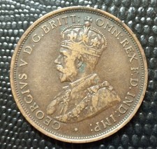 Australie one penny d'occasion  Saint-Pantaléon-de-Larche