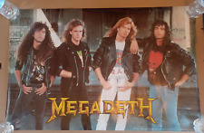 Vintage megadeth poster for sale  Boonville