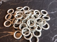 Curtain rings wooden for sale  STROUD