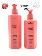 Schwarzkopf Fibre Clinix Tribond ✨ Xampu FORTIFY 10,1 oz e Condicionador 8,5 oz comprar usado  Enviando para Brazil