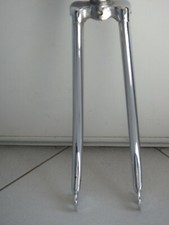 RARE Chrome finish Vintage 550x32 Road Bike Fork 25x100 Steel  comprar usado  Enviando para Brazil