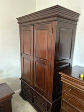 Hardwood bedroom furniture for sale  STOCKPORT