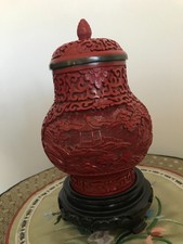 POTICHE VASE POT  BRONZE LAQUE CINABRE PEKIN CHINE CHINOIS ASIATIQUE JAPONAIS comprar usado POTICHE VASE POT  BRONZE LAQUE CINABRE PEKIN CHINE CHINOIS ASIATIQUE JAPONAIS comprar usado  Enviando para Brazil