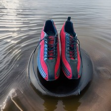 Tênis Masculino Emporio Armani x Mizuno Collaboration Tamanho 10.5 EUA Vermelho Preto comprar usado  Enviando para Brazil