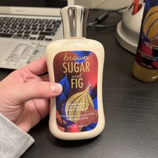 Loción Bath & Body Works Signature azúcar morena e higo 8 oz descontinuada segunda mano  Embacar hacia Mexico