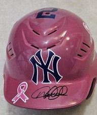 Usado, Capacete autografado Derek Jeter Yankees Rawlings rosa edição especial com certificado de autenticidade comprar usado  Enviando para Brazil