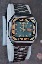 Vintage Orient Relógio Automático 21 Joias Mostrador Verde do Japão comprar usado  Enviando para Brazil
