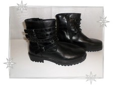 Bottines motard noires d'occasion  Foix