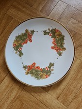 Platte kuchenteller goldrand gebraucht kaufen  Redwitz a.d.Rodach