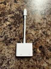 Adaptador AV 8 pinos para HDMI VGA, para Apple iPhone iPad iPod para monitor HDTV HD1080P comprar usado  Enviando para Brazil