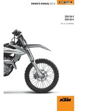 Ktm owners manual for sale  Lexington