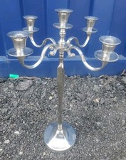 Chrome arm candelabra for sale  MIDDLESBROUGH