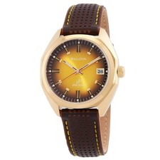 Relógio masculino Bulova Jet Star quartzo mostrador dourado 97B214 comprar usado  Enviando para Brazil