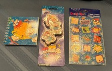Pacote Nickelodeon Rugrats: Mini Notebook, Adesivos e Borracha ~Novo em Folha~ comprar usado  Enviando para Brazil