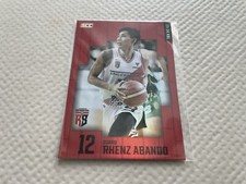Usado, CARTÃO HOLO RHENZ ABANDO 2023-24 SCC COREANO BASQUETE KBL comprar usado  Enviando para Brazil