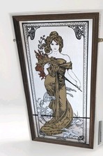 Vintage mucha mirror for sale  BEXHILL-ON-SEA