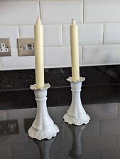 Pair vintage white for sale  LONDON