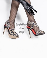 Salto agulha Integrity Toys FEROCIOUS KESENIA boudoir moda realeza LEOPARD comprar usado  Enviando para Brazil