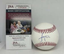 Bola de beisebol assinada feita por Jesus Jsa certificado de autenticidade Rawlings cervejeiros ROMLB autografada comprar usado  Enviando para Brazil