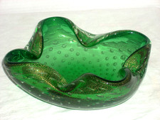 Green murano glass for sale  Lawson