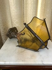 Vintage brass amber for sale  Braintree