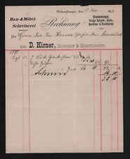 Vohenstrauss rechnung 1898 gebraucht kaufen  Leipzig
