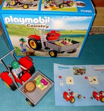 Playmobil traktor spielzeug gebraucht kaufen  Großrinderfeld