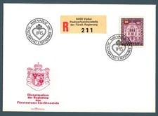 Liechtenstein servizio 1989 usato  Brescia