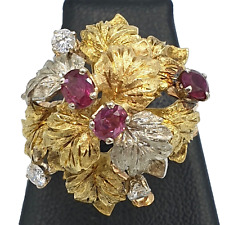 Anello grande floreale usato  Terni