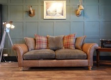 Seater leather fabric for sale  DURHAM