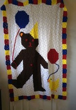 Bear baby blanket for sale  Suffolk