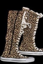 Knee high sneakers for sale  Empire