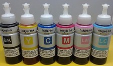 Refil de tinta a granel 100 ml x 6 para Epson compatível L800 L801 L805 L810 T6731 *100 ml* comprar usado  Enviando para Brazil