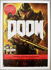 Pôster promocional DOOM RARE PS4 PC XBOX ONE 42cm x 59cm #1 comprar usado  Enviando para Brazil